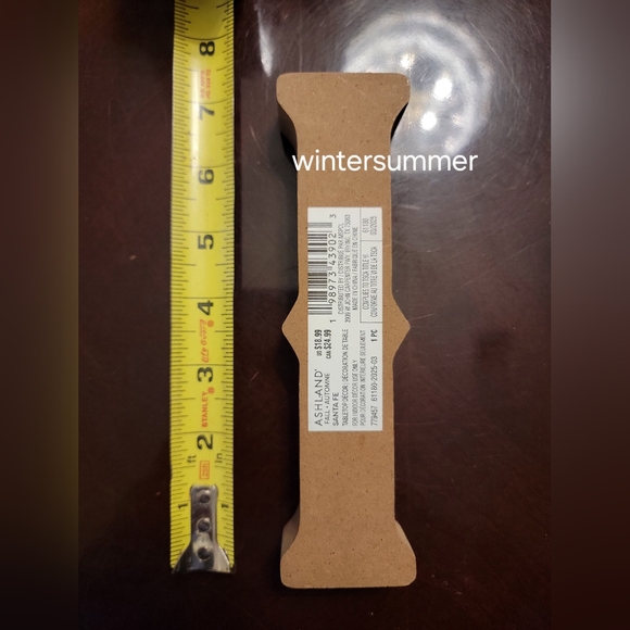 Santa Fe" monogram tabletop décor letter "I" by Ashland - Picture 2 of 2